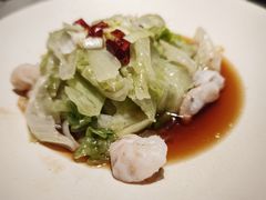 虾仁白灼西生菜-奉天小馆·非遗东北菜(济南万象城店)