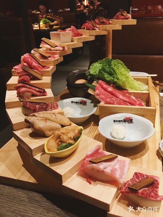 薪火烧肉源之屋(第一百货店)烤肉阶梯拼盘图片 - 第16张