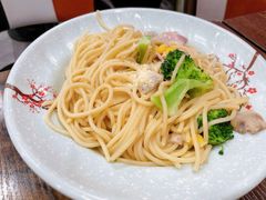 奶油培根意面-蘑菇餐厅(马台街店)