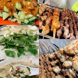 小区里的烤串｜小串铁签烧烤