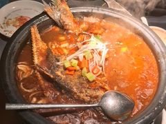 -探鱼·鲜青椒爽麻烤鱼(天一广场店)
