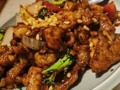 松仁爆三鲜-小吊梨汤·北京菜·烤鸭(鸟巢店)