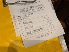 账单-关夫人餐厅(阳光广场店)