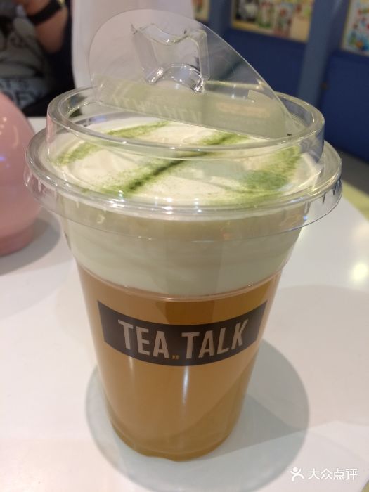 tea talk茶说(曲江银泰店)芝士奶盖白桃乌龙图片 - 第1张