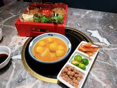 咖喱鱼蛋-禄婶鸡煲·打边炉