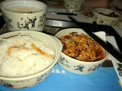 鱼香肉丝套餐-老娘舅(杭州地铁凤起路站店)