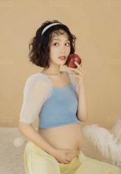 点击看大图 -十月孕记孕妈妈摄影