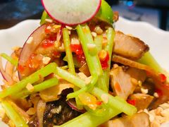 桑尼的猪颈肉沙律-帕蓝·暹罗料理(曲阳店)