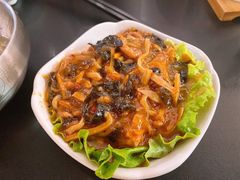 鱼香肉丝-贡梅老面馆·蟹粉面·无锡特色小吃(南长街主推店)