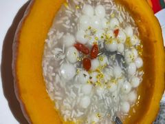 南瓜酒酿小圆子-玫瑰厅上海菜(兴国路店)