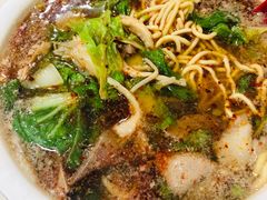 猪肝肉丝加平菇-祁家面馆(大香炉店)