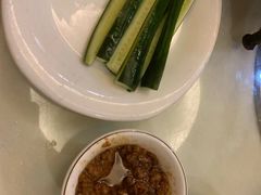 旱黄瓜切条沾酱-关东风老北方菜馆(桂芳园店)