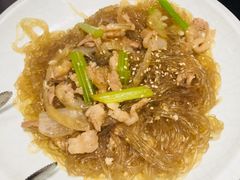 牛肉炒粉丝-猪啊牛呀羊啊铜盘烤肉(正大广场店)
