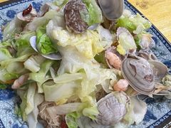海鲜炒兴化粉-福州人铭小吃