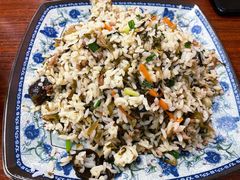 糟菜肉丝炒饭-福州人铭小吃