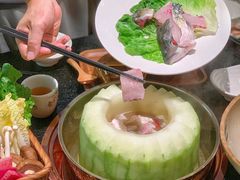 -得意咚瓜·顺德鱼生·冬瓜盅火锅