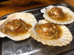 蒜蓉焗扇贝（熟蒜）3个-炒豆合作社(东四总店)