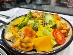 水果鲜虾沙拉-1886德国汽车餐厅(福田星河COCO Park店)
