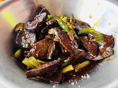 现切现炒香煎猪肝-龙上水现炒生料(柳沙店)