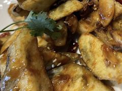 -东来菜馆•手抓海鲜家常菜•海鲜锅贴(鸽子窝店)