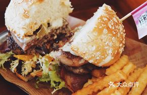 Signature French Pan-Seared Foie Gras Burger