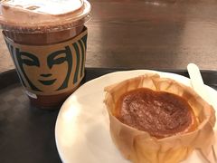 软心巴斯克风情蛋糕-星巴克臻选(南京金茂览秀城店)