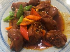 辣炒秘制滷猪蹄-静一餐厅·湖北菜(前门创始店)