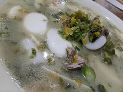 雪菜笋丝鲜牛肉年糕-何永光123鲜牛肉馆(1号店)