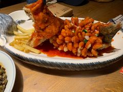 -吴越荣记苏州菜·松鼠桂鱼100%活鱼现做(斜塘老街店)