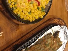料理烤芝士玉米粒-老东镇啤酒屋海鲜加工·蒸汽海鲜·海鲜烧烤(台东店)