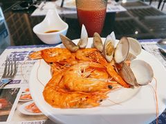 蒸海鲜-济南蓝海御华大饭店·蓝钻国际美食自助百汇(山东书城店)