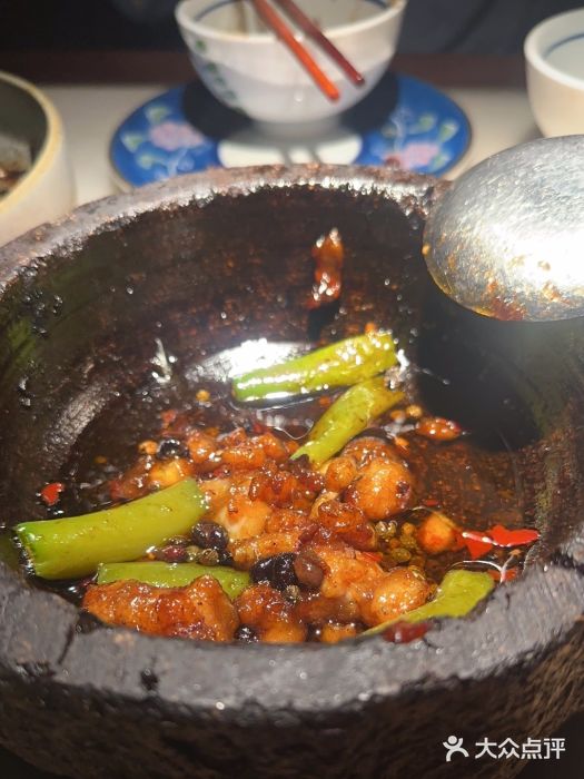 桂满陇-西湖船宴(西单大悦城店)石锅杭椒牛蛙图片