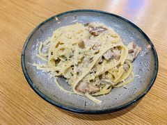 奶油培根意面-HELLO 27 意面·沙拉·帕尼尼