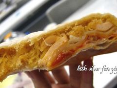 墨西哥肉松香肠夹饼&nbsp;丰富的馅-巴黎贝甜(五道口店)