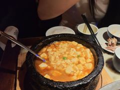 石锅鸡汤豆腐-绿茶餐厅(光谷世界城步行街店)