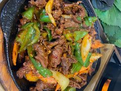 香辣牛肉丝-海兰江石锅饭(水上店)