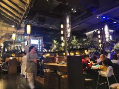 大堂-绿茶餐厅(石家庄万象城店)