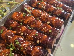 石板麒麟茄子-黄家饺子东北特色菜馆(湖滨商业街店)