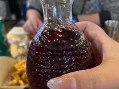 黑加仑子烧酒-包装马车·韩国料理·포장마차