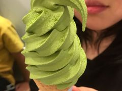 抹茶冰淇淋-王守财小山園