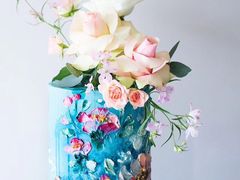 -咖咖熊蛋糕定制·蓝风车动物奶油