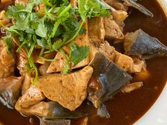 垮炖鲟鱼豆腐-京北渔家傲