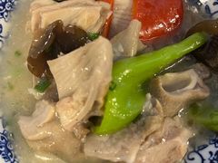 现炒肚片-孙盛兴奥灶面馆·蟹黄面·三虾面(山塘街总店)