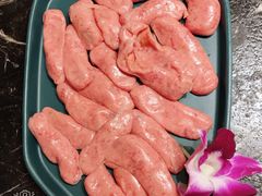 烤自制肠-一品诚记烤肉(大连柏威年购物中心店)
