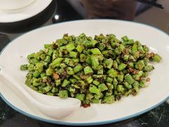 榄菜肉松炒四季豆-金翠河烧鹅餐厅(北城天街店)