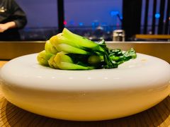 绿色蔬菜-丽思卡尔顿·炙焰·铁板烧餐厅