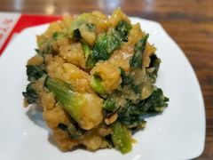 小白菜土豆泥-韩师傅老大同刀削面(北苑路店)