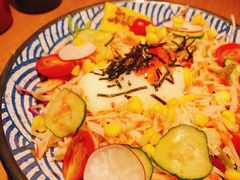 蟹肉温泉蛋沙拉-桃花丼烧肉饭(凯丹商场店)
