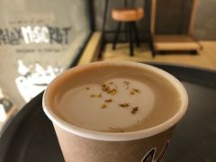桂花燕麦拿铁-red donkey coffee