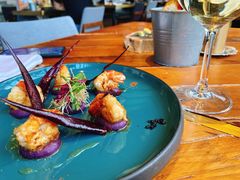 热前菜煎虾-AZUL by FUEL蓝色·法式酒馆(琶醍店)